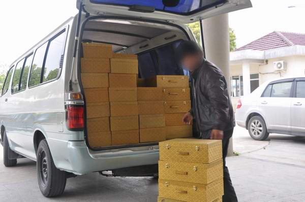 裝車完畢、等待出發(fā)