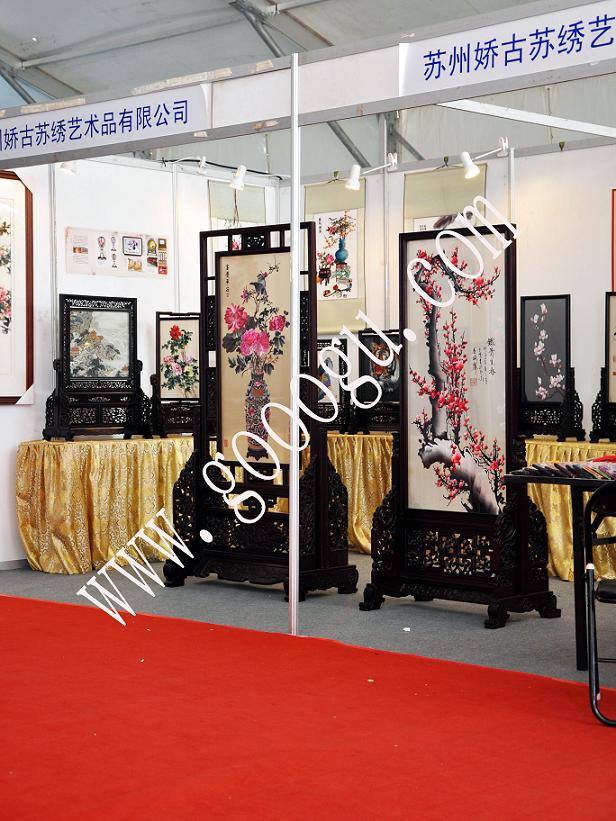 精品蘇繡、現(xiàn)場(chǎng)展出！