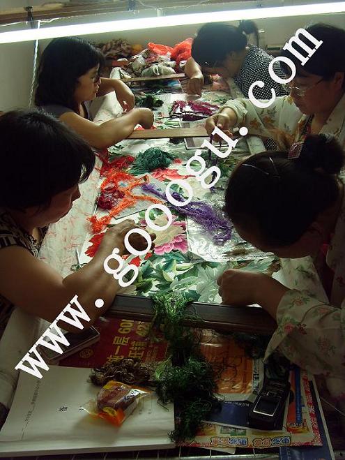 繡娘， 刺繡工藝師 ，蘇州繡娘，繡莊